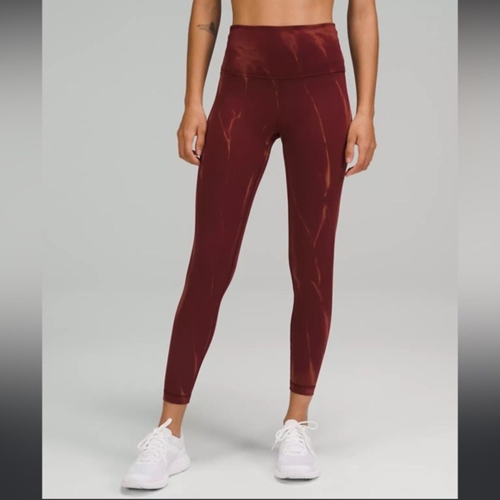 Lululemon Wunder train hr crop 23” fade leggings